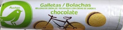 Galletas Rellenas de Crema de Chocolate
