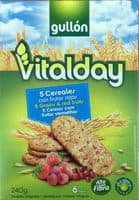 5 cereales con frutos rojos