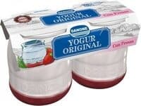 Danone fresa cristal