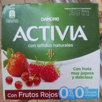 Bífidus desnatado con frutos rojos