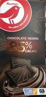 Chocolate negro 85% cacao