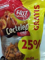 Cóctel de snacks sabor chilli picante