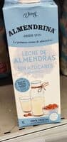 Leche de almendras