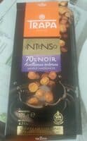 Chocolate negro 70% avellanas enteras