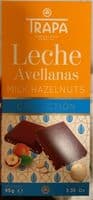 Chocolate con leche avellanas