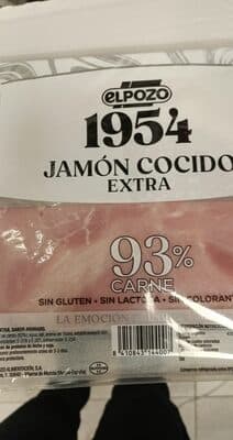 jamón cocido extra 1954