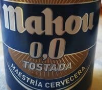 Cerveza 0,0 tostada
