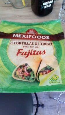 Tortillas de Trigo para Fajitas