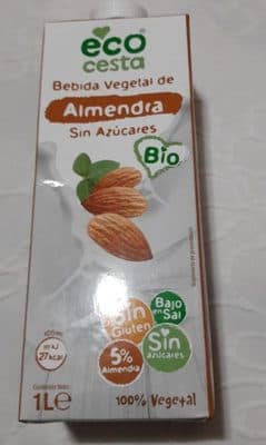 leche almendras