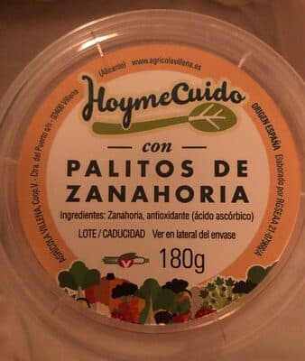 Palitos de zanahoria