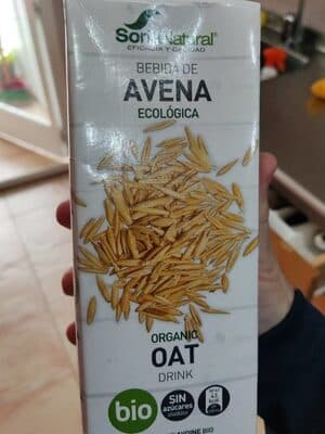 Bebida de avena bio