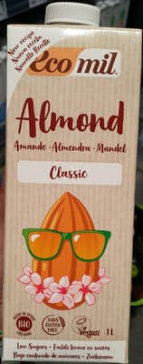 Lait d'amande classique