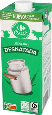 Leche desnatada
