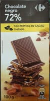 Chocolate negro 72%