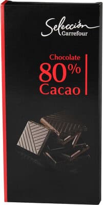 Chocolate negro 80%