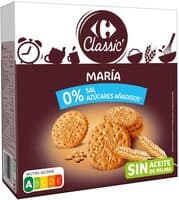 Galleta sin sal y sin azúcar