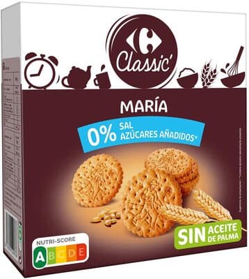 Galleta sin sal y sin azúcar