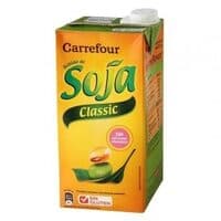 Bebida de soja sin azúcares añadidos