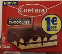 bizcocho sabor chocolate