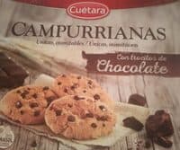 Campurrianas con trocitos de chocolate
