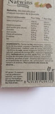 Barres à l’avoine aux graines de courge au chocolat