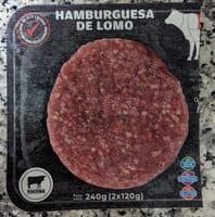 Hamburguesa de lomo de vacuno