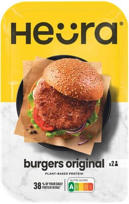 Burger nature à base de protéine de pois
