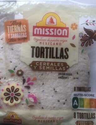 Tortillas cereales y semillas