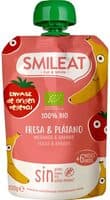 Fresa y plátano