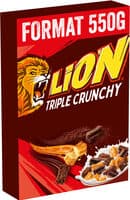 LION TRIPLE CRUNCHY Céréales - Boite de 550g
