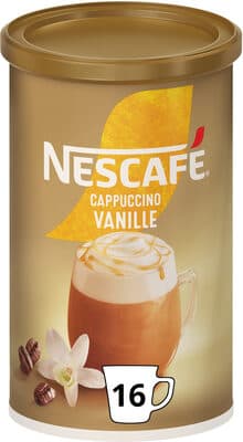 NESCAFÉ® Cappuccino Vanille, Café soluble, Boîte de 276g
