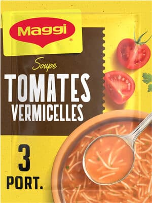 MAGGI Soupe Déshydratée Tomate Vermicelles 68g