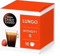 Capsules NESCAFE DOLCE GUSTO Lungo 16 Capsules 89.6g