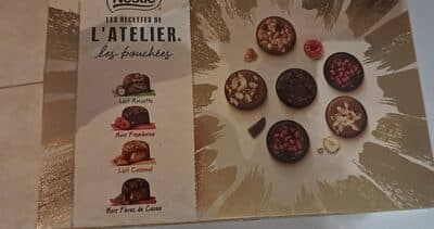 LES RECETTES DE L'ATELIER Les Bouchées Lait et Noir 398g