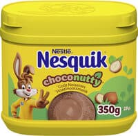 NESQUIK Choco Nutty goût Choco Noisette Poudre Cacaotée 350g