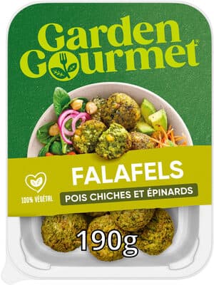 GARDEN GOURMET Falafel Epinards 190g