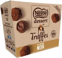 NESTLE DESSERT Truffes au chocolat Noir 250g