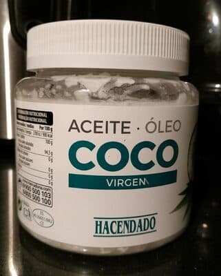 Aceite de coco virgen