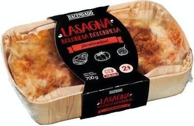 Lasagna boloñesa