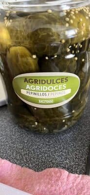 Pepinillos agridulces