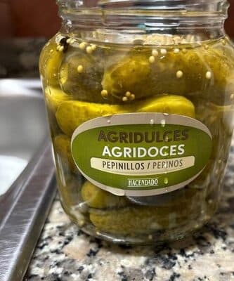 Pepinillos dulces
