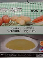 Crema de verduras