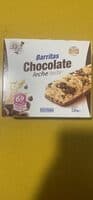 Barritas de trigo y arroz integral con chocolate con leche