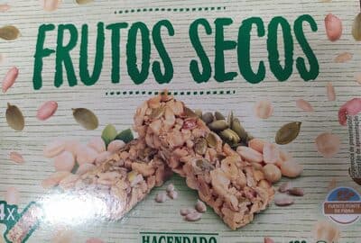 Barritas frutos secos