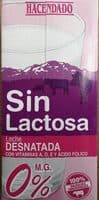 Leche sin Lactosa Desnatada