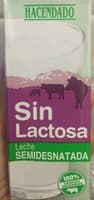 Leche semidesnatada sin lactosa