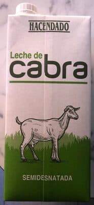 Leche de cabra semidesnatada