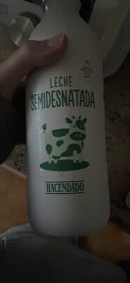 Leche fresca semidesnatada