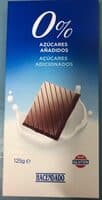 Chocolate 0% azúcares añadidos