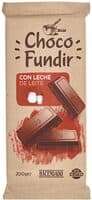 Choco fundir con leche